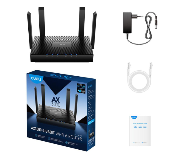Cudy WR3000 (3000Mb/s a/b/g/n/ac/ax) - 1183944 - zdjęcie 3
